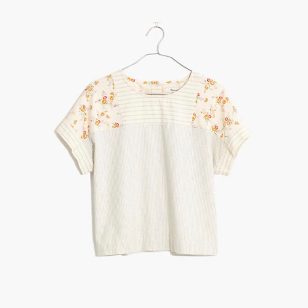 Madewell x New Denim Project top